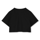 Cropped T-shirt with diamant&eacute;s MARC JACOBS 
                    GIRL