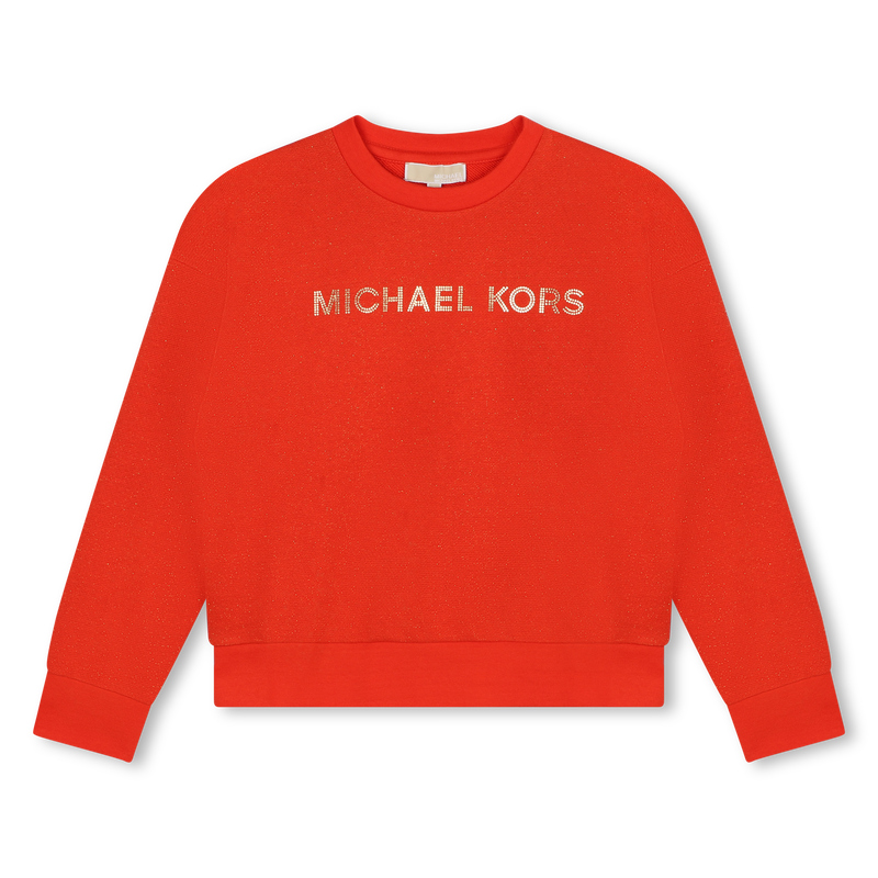 Glittery sweatshirt MICHAEL KORS 
                        GIRL