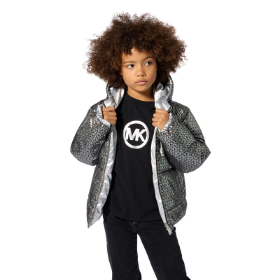 Reversible down jacket MICHAEL KORS GIRL