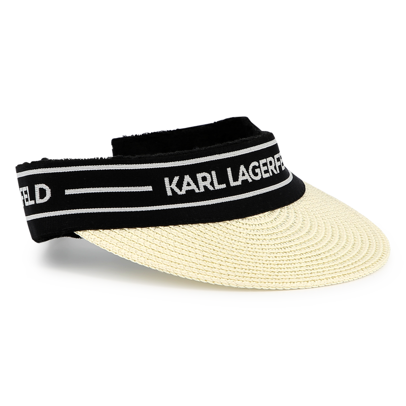 Elasticated visor KARL LAGERFELD KIDS 
                        GIRL