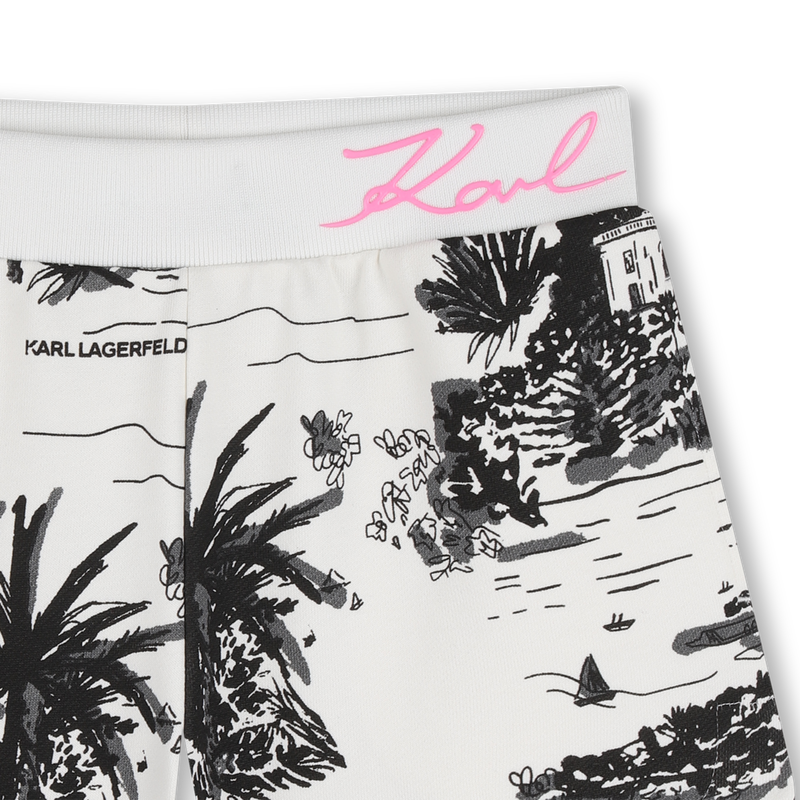FLEECE SHORTS KARL LAGERFELD KIDS 
                        GIRL