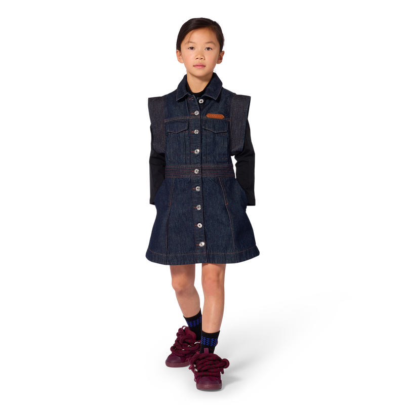Denim dress LANVIN 
                        GIRL