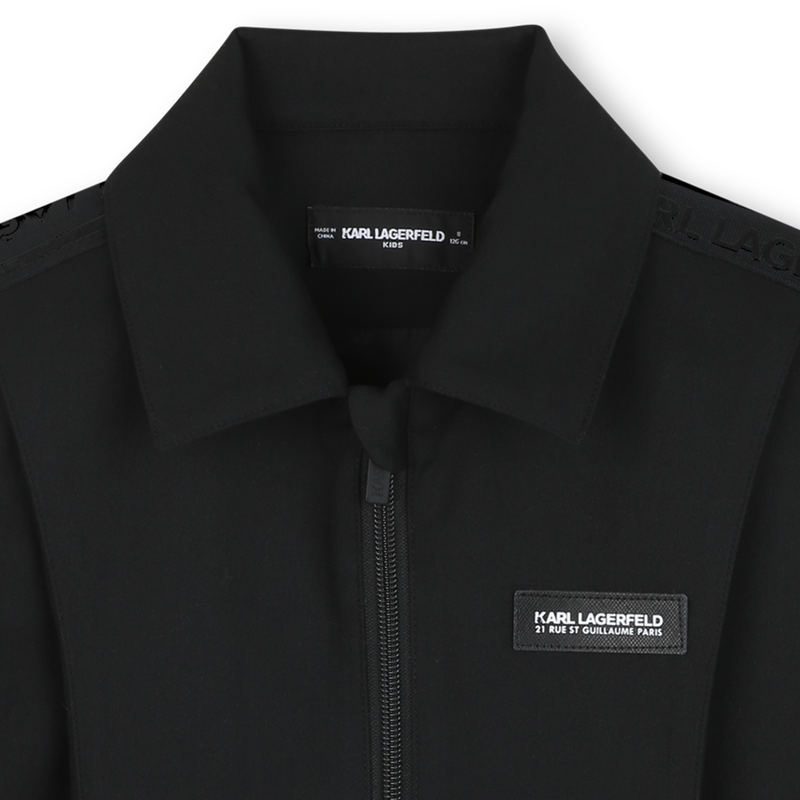 Twill jacket KARL LAGERFELD KIDS 
                        BOY