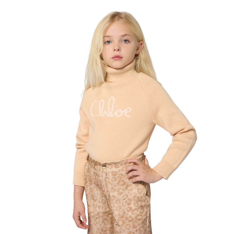 Knit turtleneck sweater CHLOE 
                        GIRL