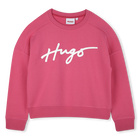 Fleece sweatshirt HUGO 
                    GIRL