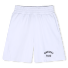 Fleece shorts, WHITE, hi-res