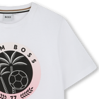Short-sleeved cotton T-shirt BOSS 
                    BOY