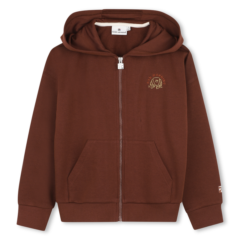 Hooded cardigan KIDS AROUND 
                        BOY