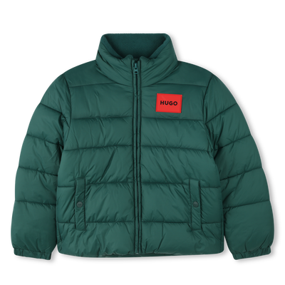 Zip-up water-repellent parka HUGO BOY