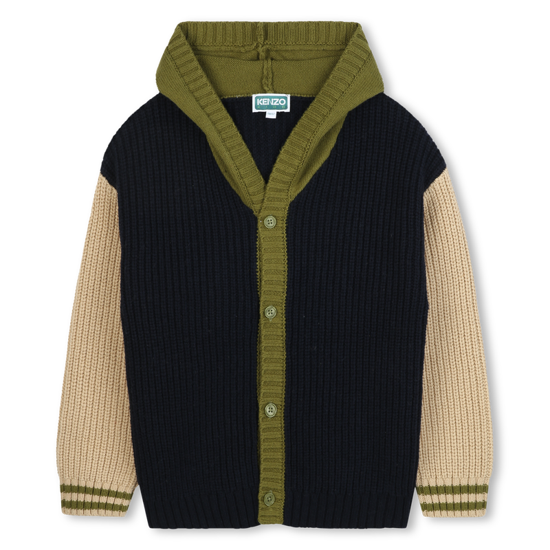 Knit cardigan KENZO KIDS 
                        BOY