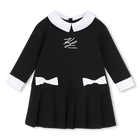 Long Sleeve Dress KARL LAGERFELD KIDS 
                    GIRL