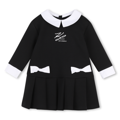 Long Sleeve Dress KARL LAGERFELD KIDS GIRL