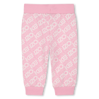 Fleece cardigan and trousers KENZO KIDS 
                    GIRL
