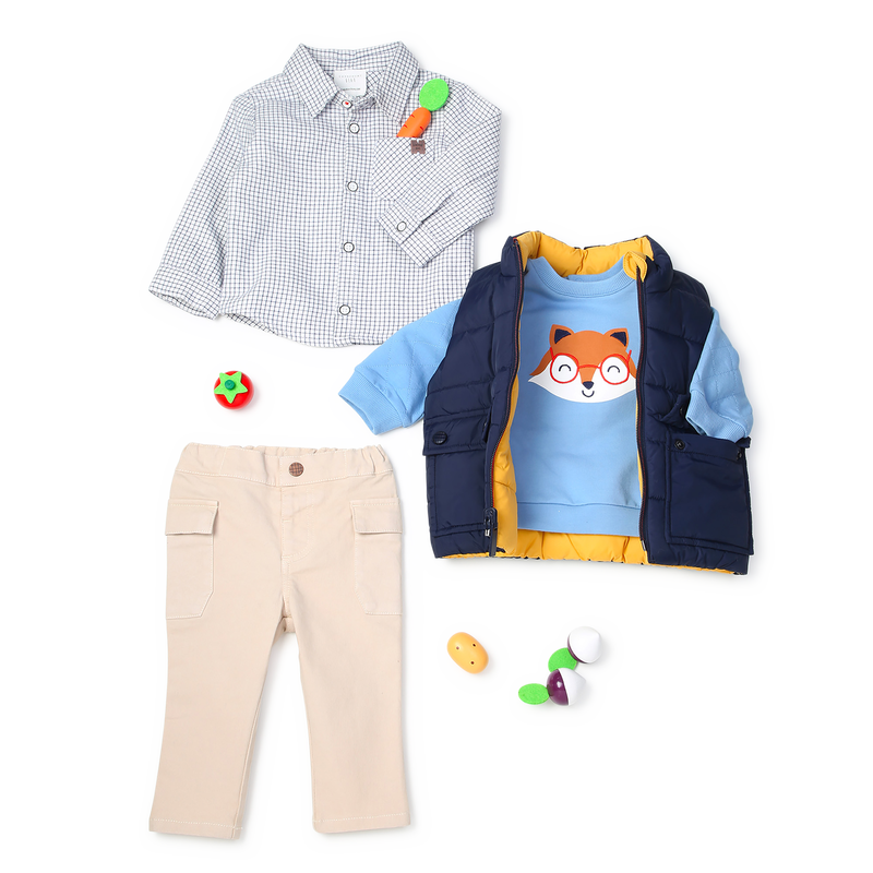 Checked Flannel Shirt CARREMENT BEAU 
                        BOY