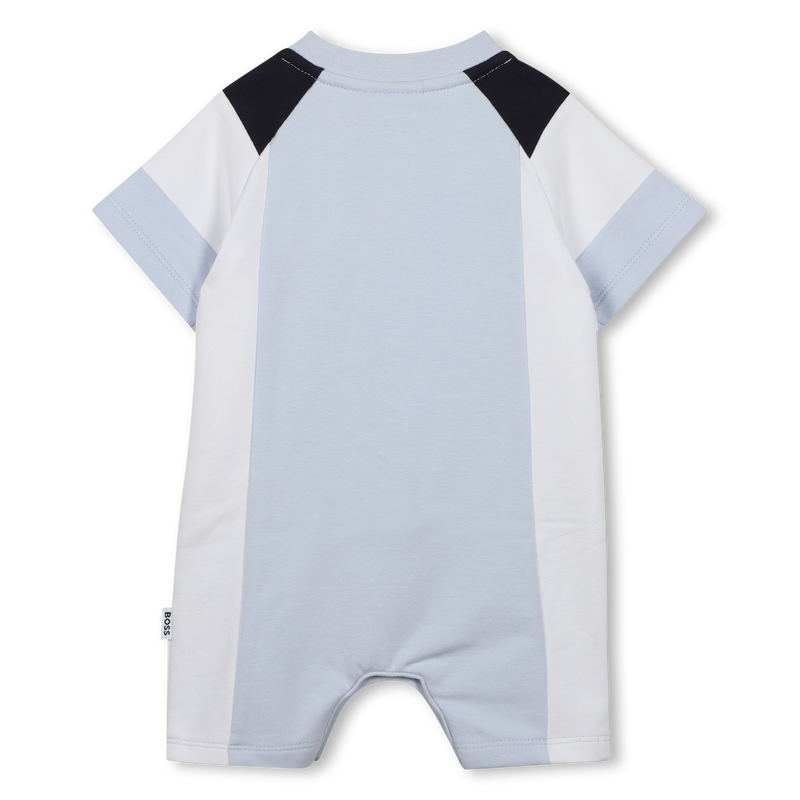 Tricolour short romper BOSS 
                        BOY