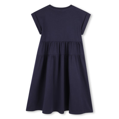 Dress with cutout waist panel KENZO KIDS GIRL
