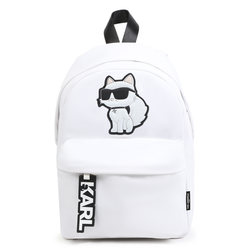 Small rucksack with badge KARL LAGERFELD KIDS 
                        GIRL
