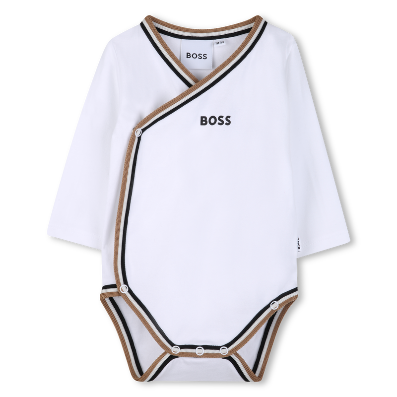 PYJAMA + BODYSUIT + BEANIE + MITTENS SET BOSS 
                        BOY