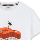Short-sleeved cotton T-shirt BOSS 
                    BOY
