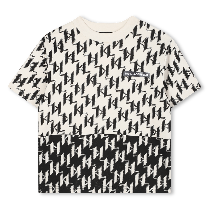 Short-sleeved T-shirt KARL LAGERFELD KIDS 
                        BOY