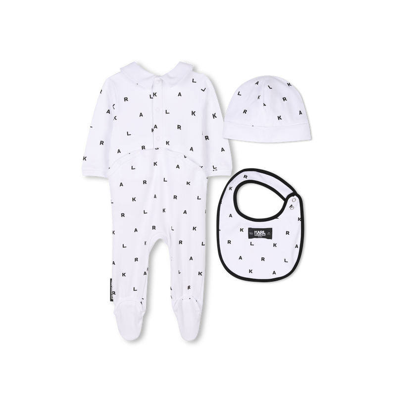 Three-piece newborn set KARL LAGERFELD KIDS 
                        BOY