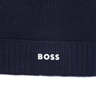 Knitted hat with logo BOSS 
                    BOY