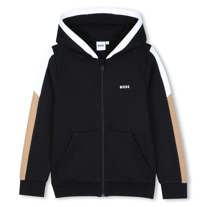 Hooded cardigan BOSS 
                        BOY