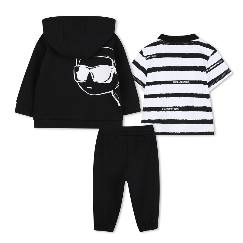 JOGGER SET KARL LAGERFELD KIDS 
                        BOY