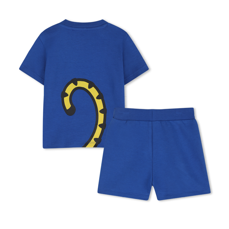 T-SHIRT AND BERMUDA SHORTS SET KENZO KIDS 
                        BOY