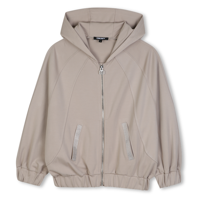 Hooded cardigan DKNY 
                        GIRL