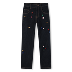 Raw denim pants MARC JACOBS 
                    GIRL