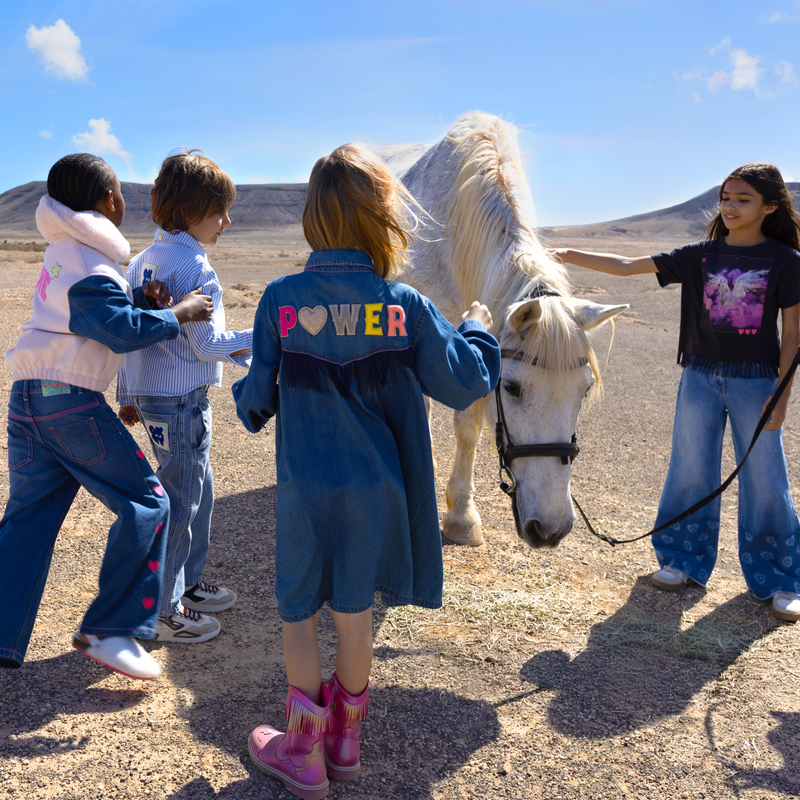 Denim pants BILLIEBLUSH 
                        GIRL