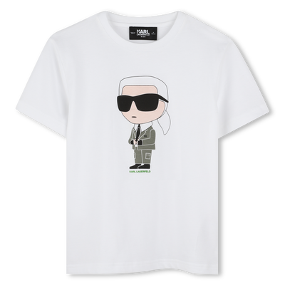 Short-sleeved T-shirt KARL LAGERFELD KIDS BOY