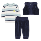 Three-piece outfit with zebra pattern TIMBERLAND 
                    BOY