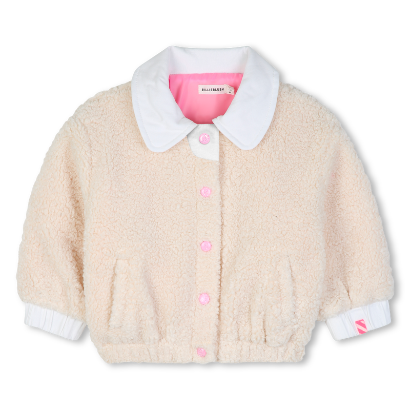 Fuzzy fleece jacket BILLIEBLUSH 
                        GIRL