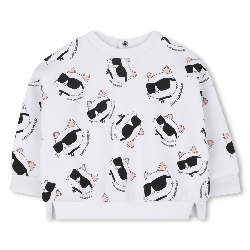Sweatshirt and pants set KARL LAGERFELD KIDS 
                        GIRL