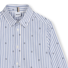Long-sleeved cotton shirt BOSS 
                    BOY