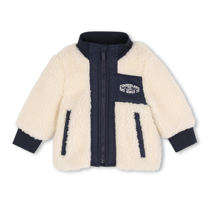 Fuzzy fleece cardigan TIMBERLAND BOY