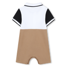 Short colour-block romper BOSS 
                    BOY