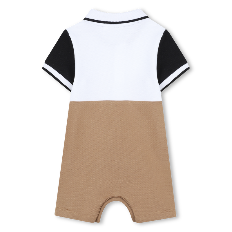 Short colour-block romper BOSS 
                        BOY