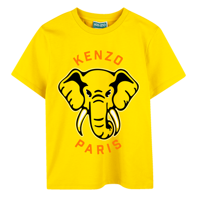 Short-sleeved cotton T-shirt KENZO KIDS UNISEX