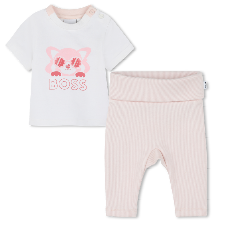 T-shirt and leggings set BOSS 
                        GIRL