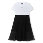 2-in-1 effect dress DKNY 
                    GIRL