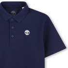 Plain polo with logo on chest TIMBERLAND 
                    BOY