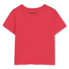 Short-sleeved T-shirt KARL LAGERFELD KIDS 
                    GIRL