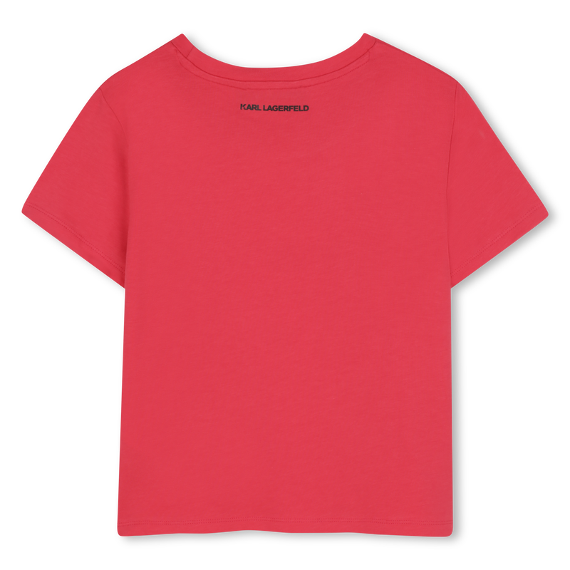 Short-sleeved T-shirt KARL LAGERFELD KIDS 
                        GIRL