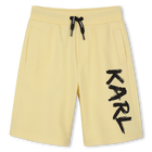 Cotton bermuda shorts, WAX YELLOW, hi-res