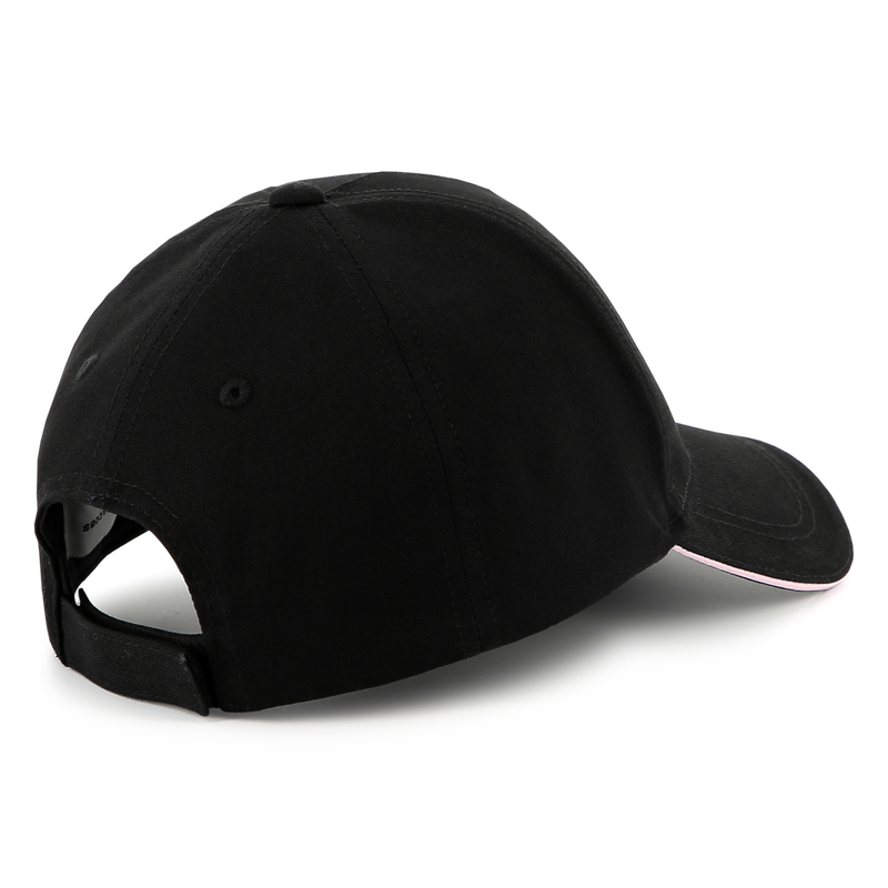 Cotton hook-and-loop cap SONIA RYKIEL 
                        GIRL