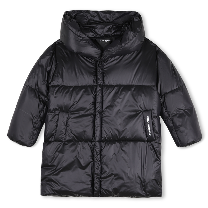 Long down jacket KARL LAGERFELD KIDS 
                        GIRL