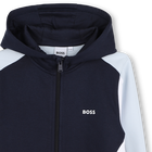 Hooded cardigan BOSS 
                    BOY
